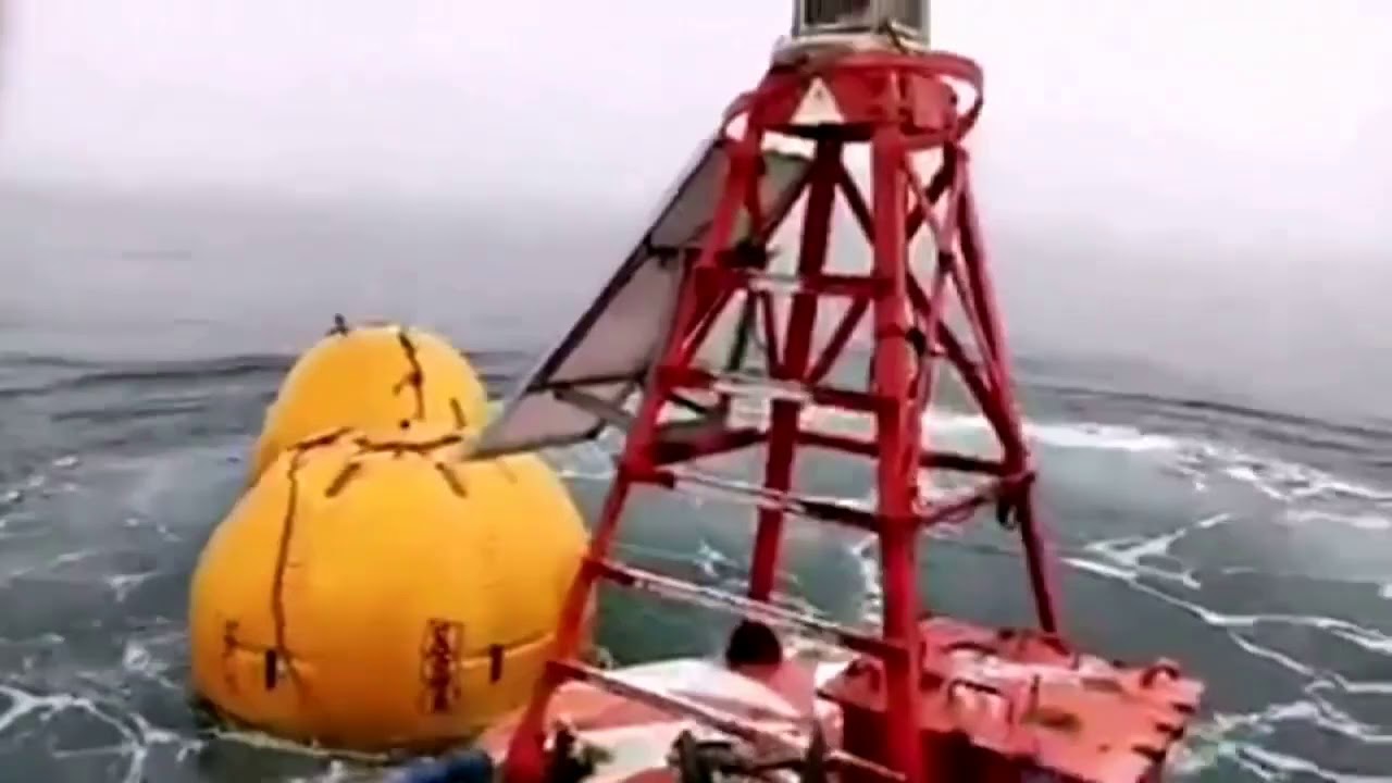 Open Parachute Type Underwater Air Lift Bags Used for Marine Salvage