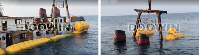 Marine Salvage Airbags Float Ships, Marine Salvage Air Bags - DOOWIN