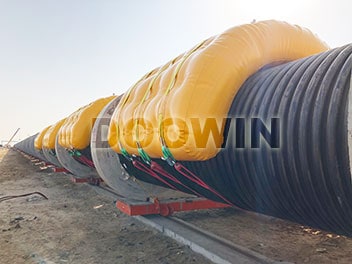 pipe laying floats